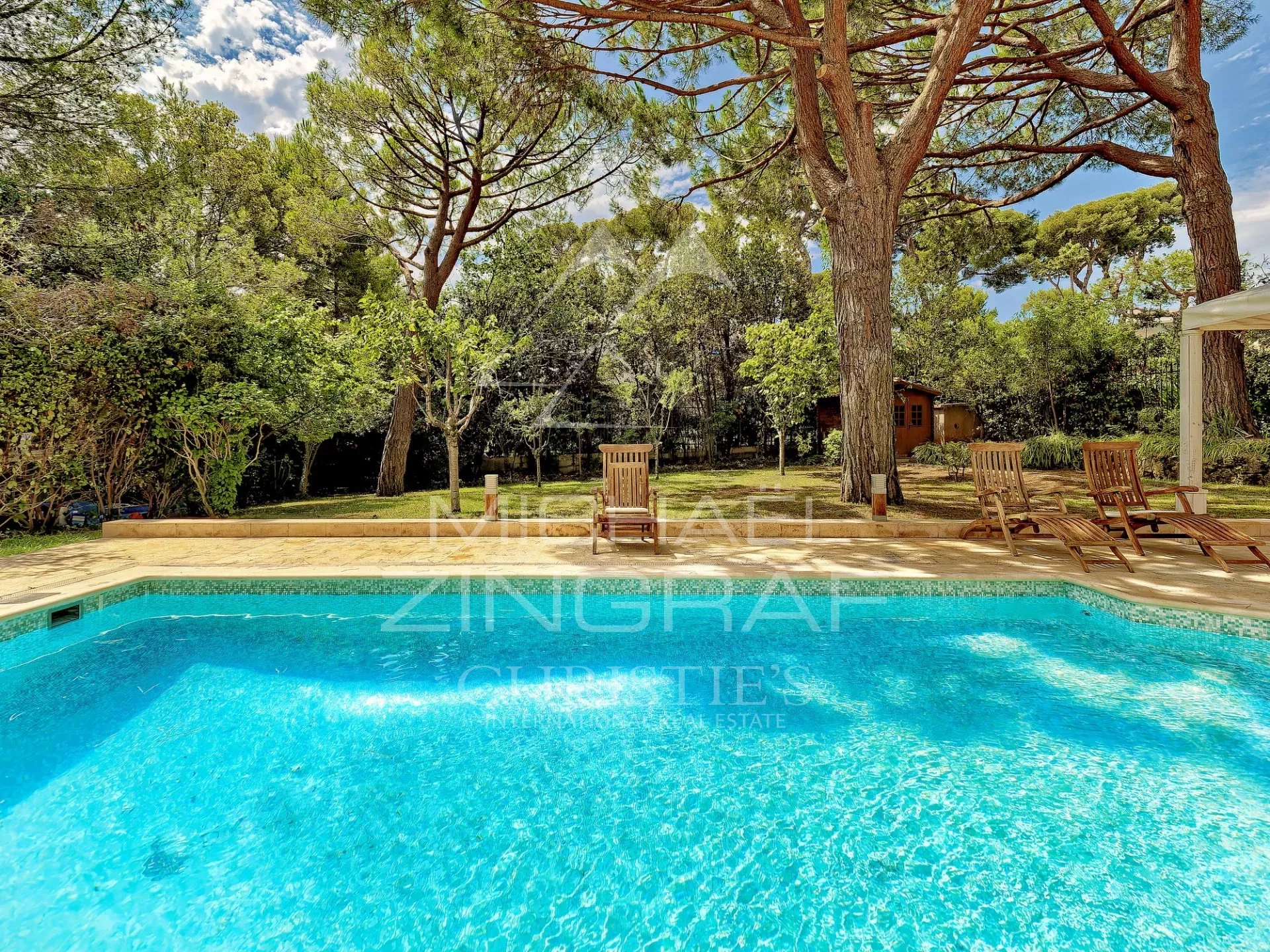 Cap d'Antibes - Villa mit Meerblick, zu Füßen von La Garoupe