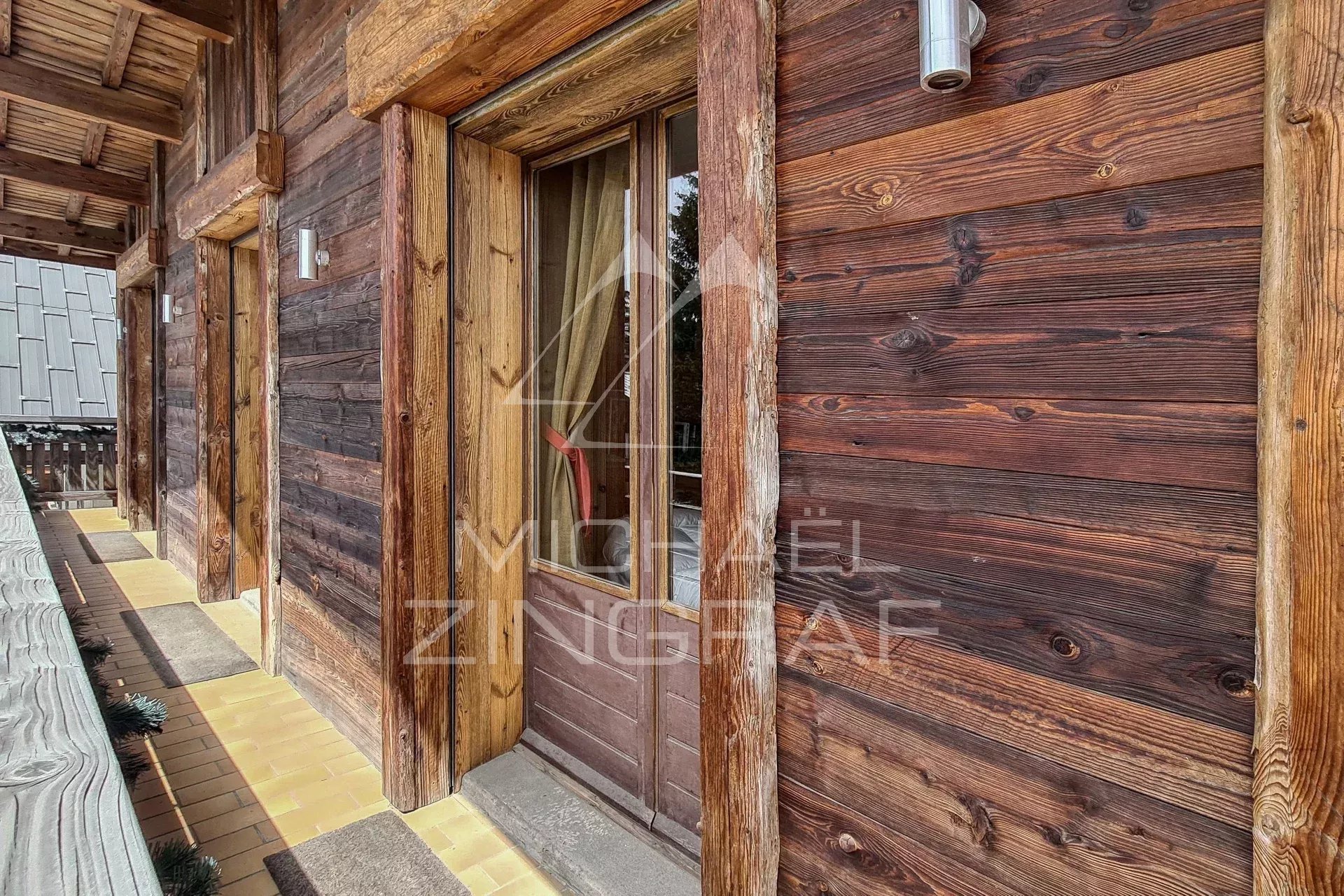 Appartement centre Village Megève, dernier étage