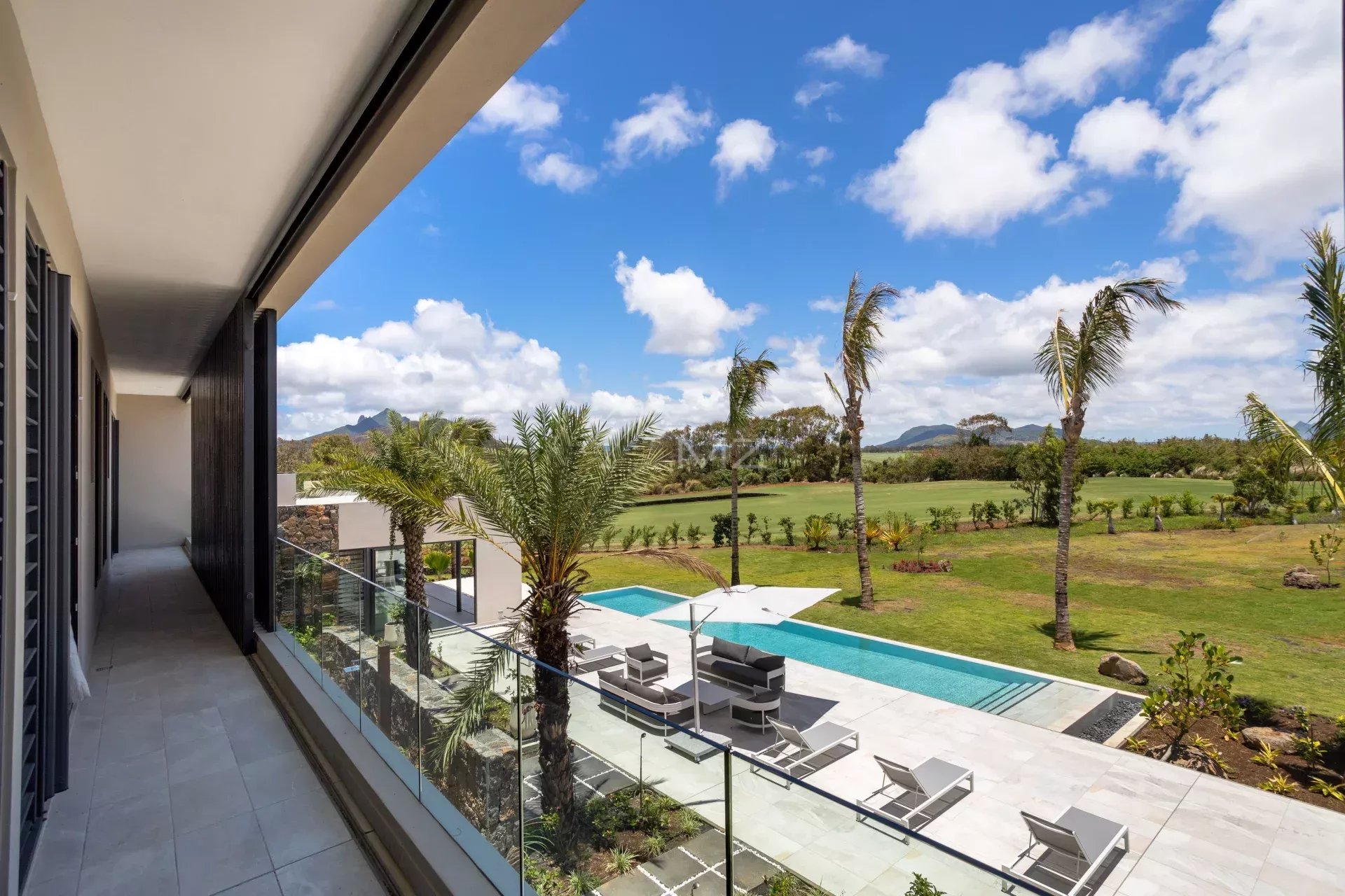 Mauritius - Contemporary villa on Golf - Beau Champ