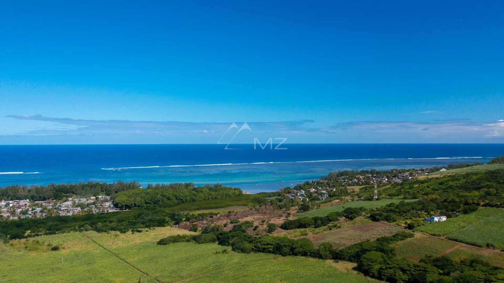 Mauritius - Building land, the most prestigious view of the Island - Bel Ombre