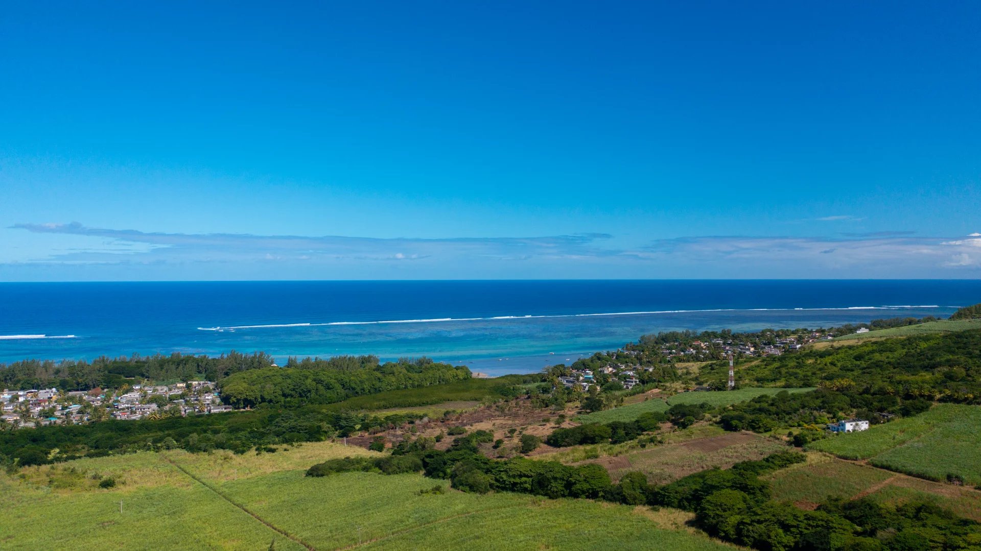 Ile Maurice - Terrain a bâtir, la plus prestigieuse vue de l'Ile - Bel Ombre