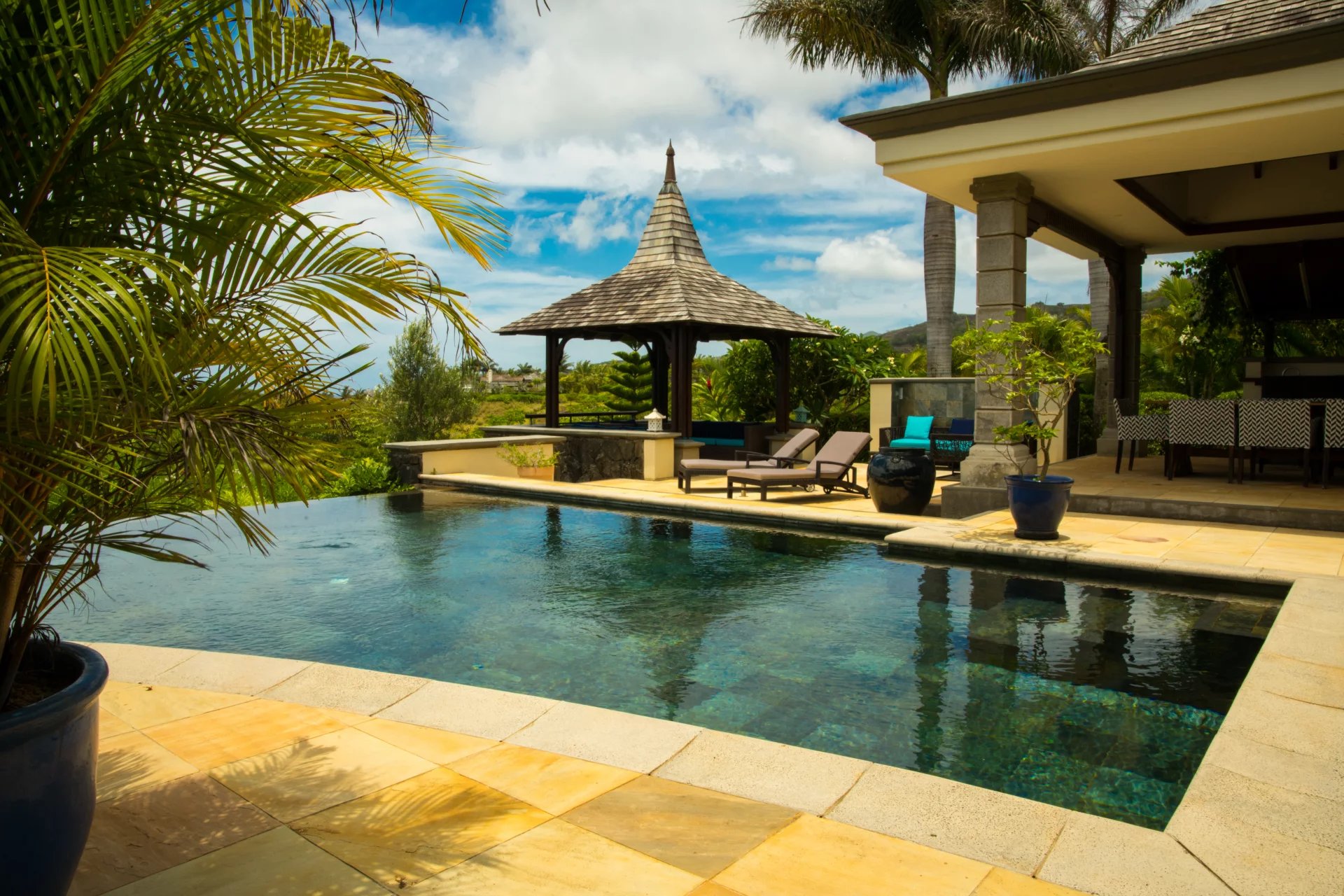 Mauritius - Villa im Herzen eines Golfresorts -Berautifuls Schatten