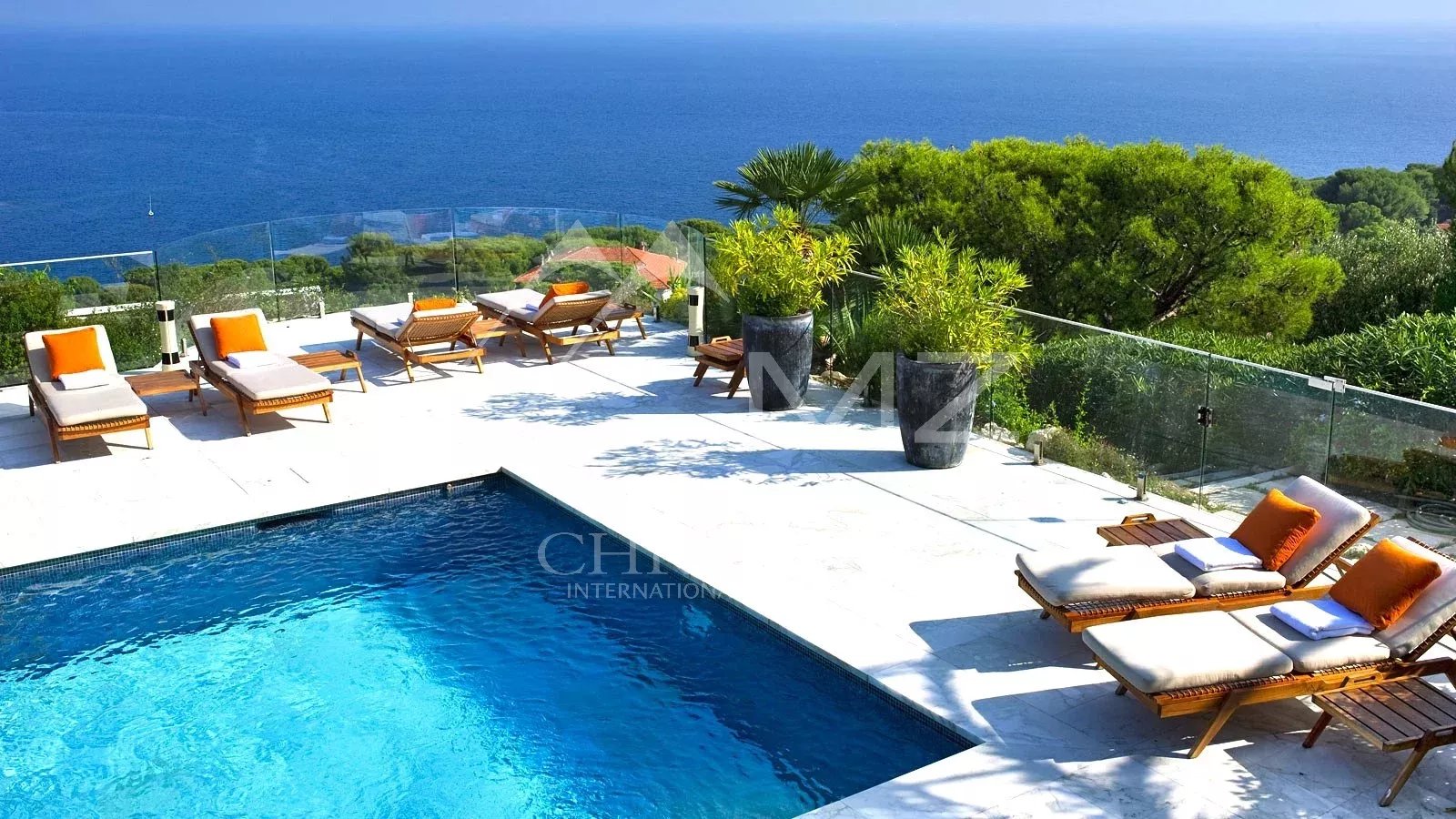 Saint-Jean Cap Ferrat - Villa contemporaine avec vue panoramique mer